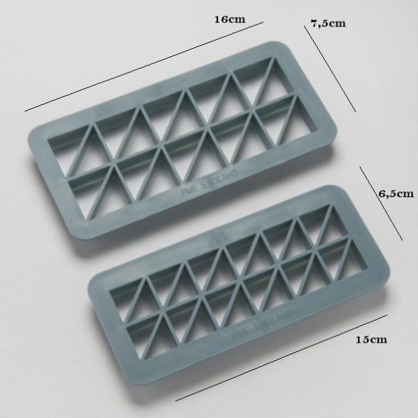Sculpey Premo! Cortador Mosaico Triangulos, 2 pc (1)