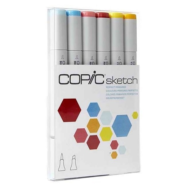 Copic Ciao - Set 6 Marcadores Primary Colores Primarios